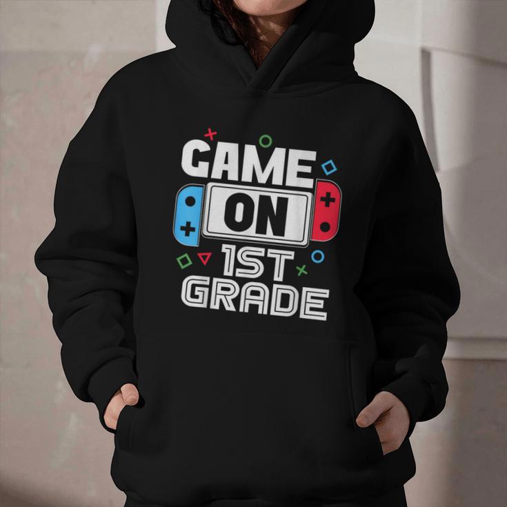 Gamer Back To School Game 1st Grade Kids Boys Graphic Youth Hoodie