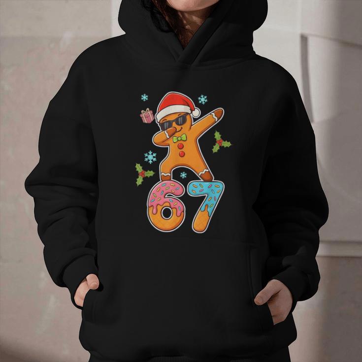 Gingerbread Six Seven 67 Ice Cream Drip Baseball Graphic Youth Hoodie Gingerbread Six Seven 67 Ice Cream Drip Baseball Graphic Youth Hoodie