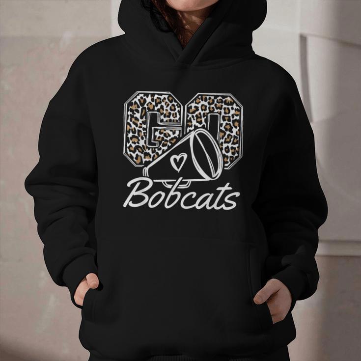 Go Cheer Bobcats High School Spirit Fan Team Back To School Graphic Youth Hoodie Go Cheer Bobcats High School Spirit Fan Team Back To School Graphic Youth Hoodie