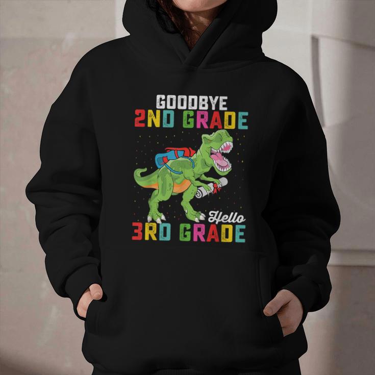 Goodbye 2nd Grade Hello 3rd GradeRex Back To School Graphic Youth Hoodie Goodbye 2nd Grade Hello 3rd GradeRex Back To School Graphic Youth Hoodie