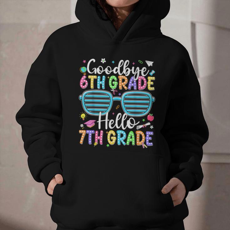 Goodbye 6th Grade Hello 7th Grade Graduation Back To School Graphic Youth Hoodie Goodbye 6th Grade Hello 7th Grade Graduation Back To School Graphic Youth Hoodie