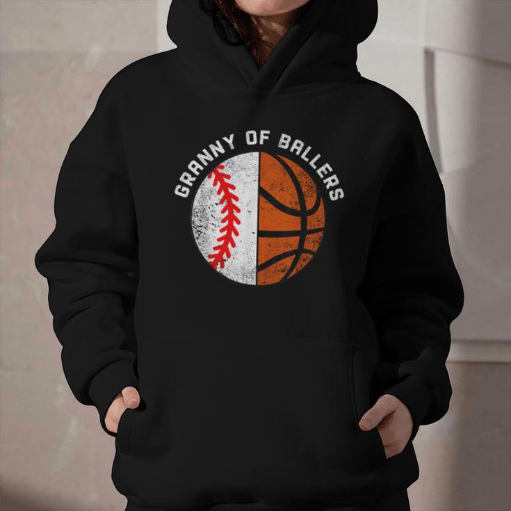 Granny Of Ballers Baseball Basketball Grandma Granny Graphic Youth Hoodie Granny Of Ballers Baseball Basketball Grandma Granny Graphic Youth Hoodie