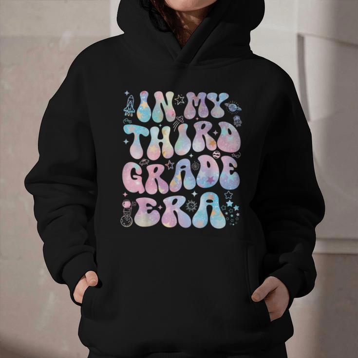 Groovy In My Third Grade Era Tie Dye Kids Boy Back To School Graphic Youth Hoodie