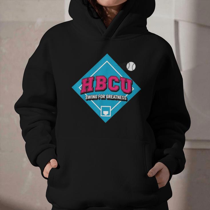 HBCU Swing For Greatness Baseball Softball College Apparel Graphic Youth Hoodie