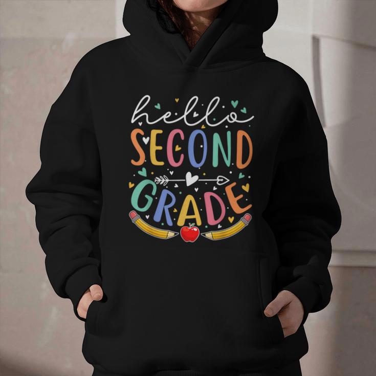 Hello 2nd Grade Tshirt Second Grade Back To School Graphic Youth Hoodie Hello 2nd Grade Tshirt Second Grade Back To School Graphic Youth Hoodie