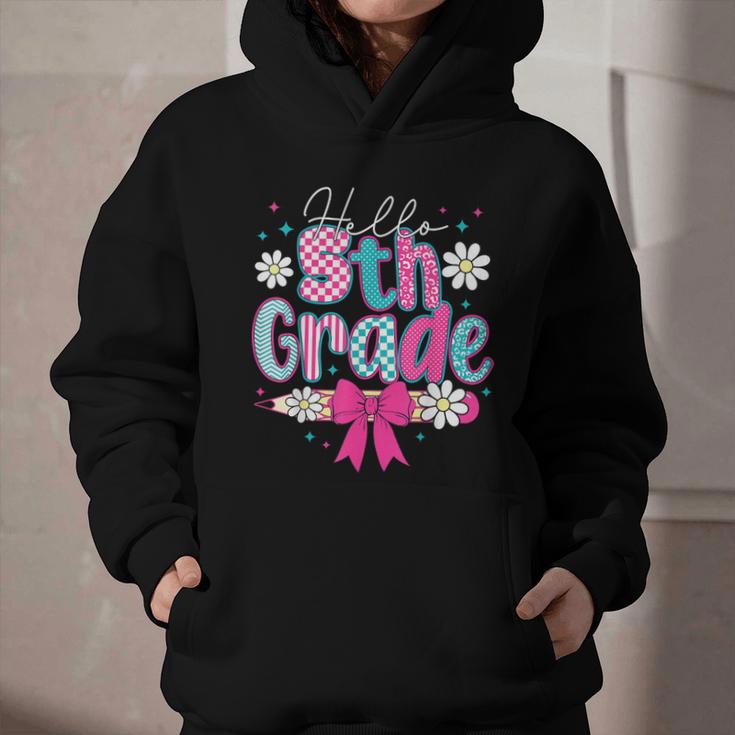 Hello Fifth Grade Team 5th Grade Back To School Boys Girls Graphic Youth Hoodie