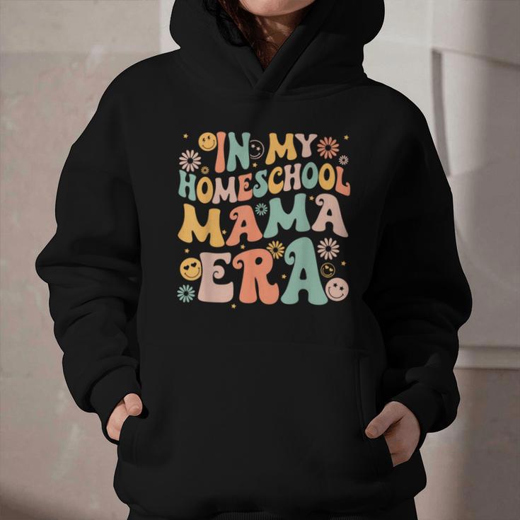 In My Homeschool Mama Era Retro Back To School Graphic Youth Hoodie In My Homeschool Mama Era Retro Back To School Graphic Youth Hoodie