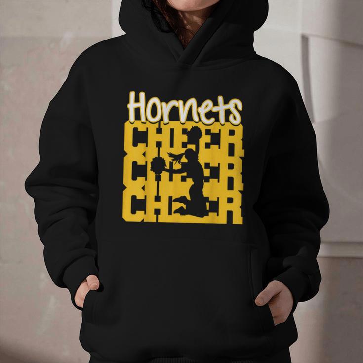 Hornets Cheer Back To School Cheerleading Spirit GY Graphic Youth Hoodie Hornets Cheer Back To School Cheerleading Spirit GY Graphic Youth Hoodie