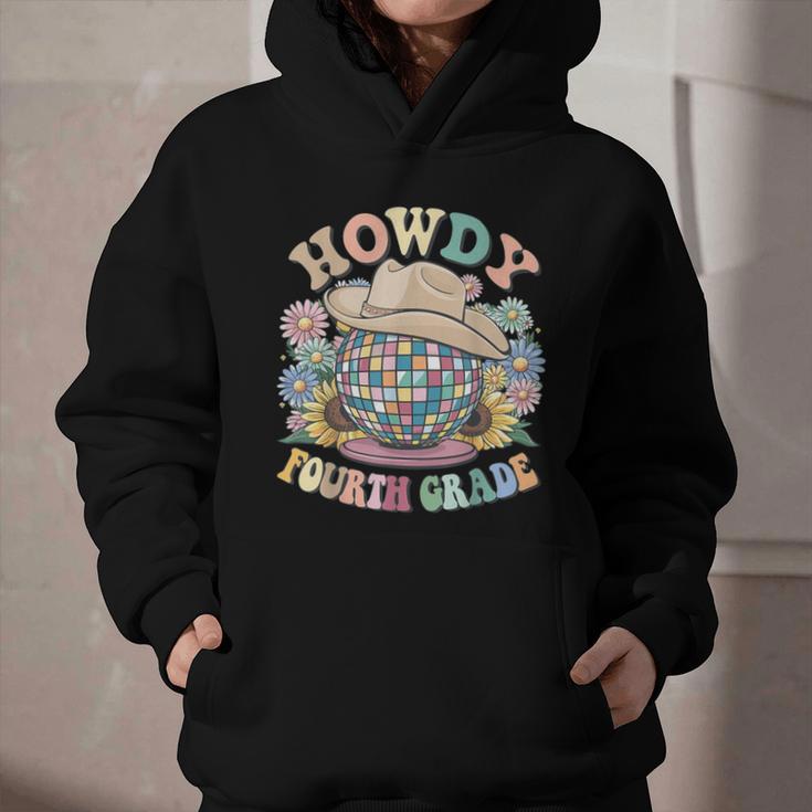 Howdy Fourth Grade Cowgirl Western 4th Grade Back To School Graphic Youth Hoodie Howdy Fourth Grade Cowgirl Western 4th Grade Back To School Graphic Youth Hoodie