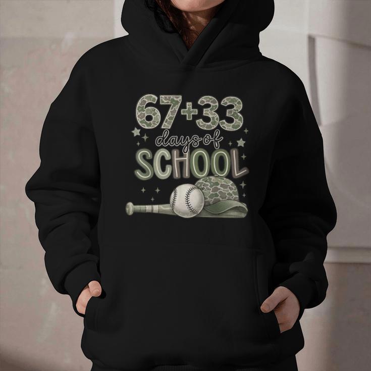 HUGvyn 6733 Days Of School Baseball 100 Days Camo Cap Boys Graphic Youth Hoodie HUGvyn 6733 Days Of School Baseball 100 Days Camo Cap Boys Graphic Youth Hoodie