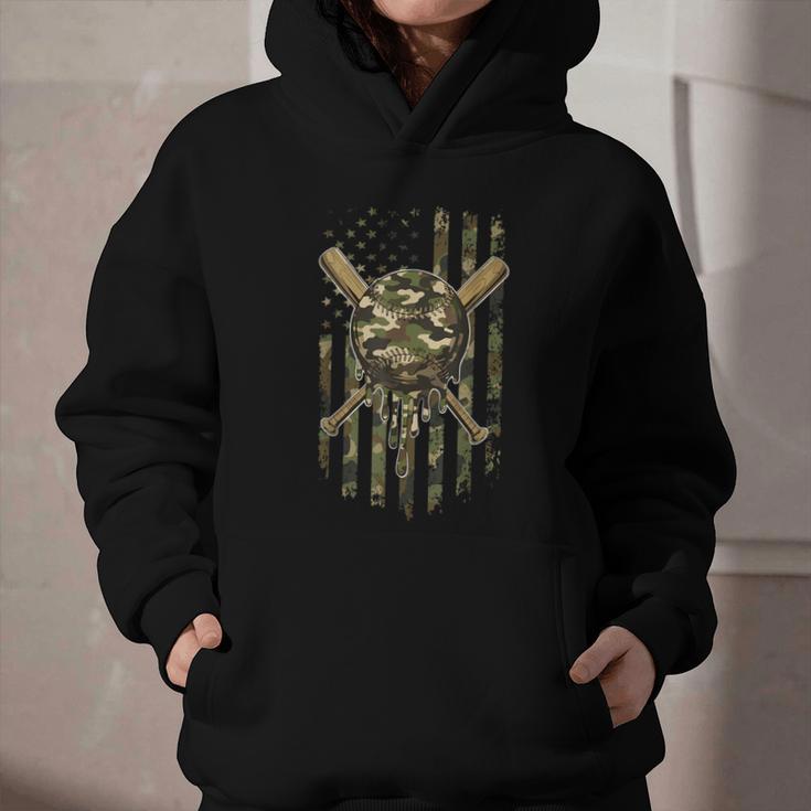 Ice Cream Baseball Drip For Boys Camo USA Flag Camouflage Graphic Youth Hoodie Ice Cream Baseball Drip For Boys Camo USA Flag Camouflage Graphic Youth Hoodie
