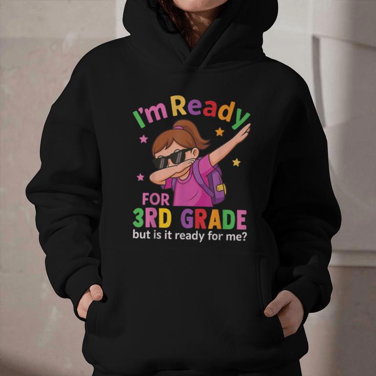 I'm Ready For 3rd Grade Girl Back To School For Students Graphic Youth Hoodie