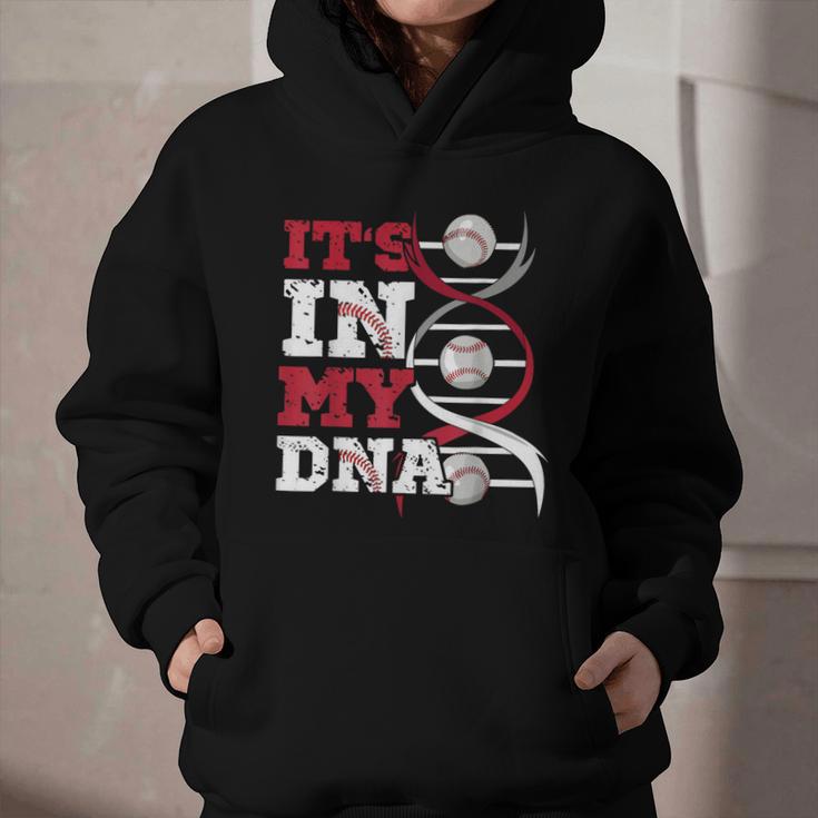 ITS In My DNA Baseball Sport Player Saying Baseball Fan Graphic Youth Hoodie ITS In My DNA Baseball Sport Player Saying Baseball Fan Graphic Youth Hoodie