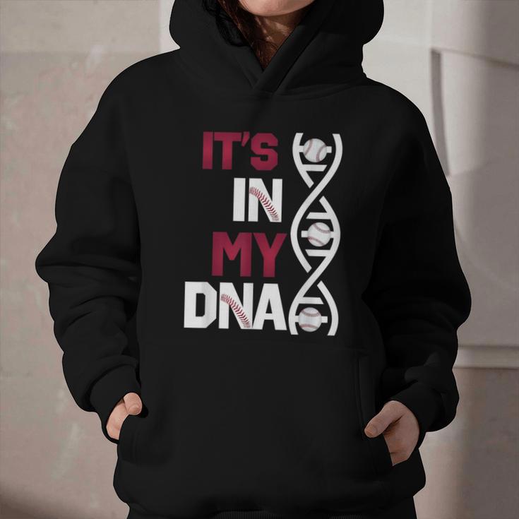 ITS In My DNA Baseball Sport Player Saying Graphic Youth Hoodie ITS In My DNA Baseball Sport Player Saying Graphic Youth Hoodie