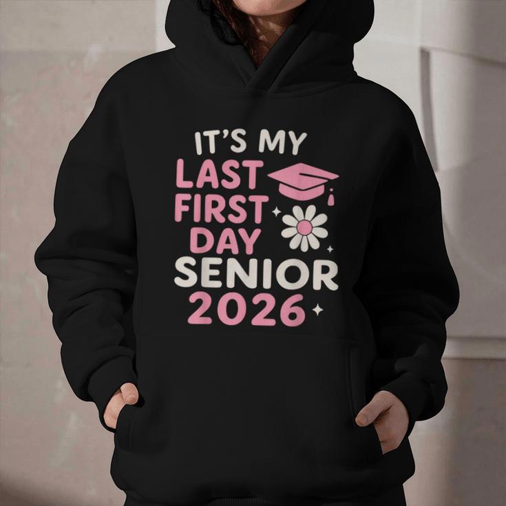 It’s My Last First Day Senior 2026 Back To School Class 2026 Graphic Youth Hoodie It’s My Last First Day Senior 2026 Back To School Class 2026 Graphic Youth Hoodie