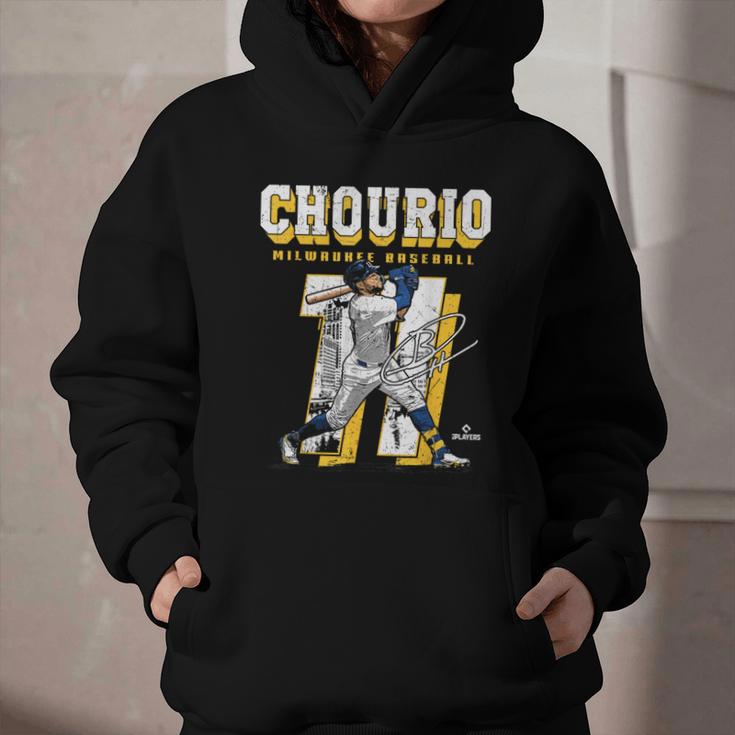 Jackson Chourio Milwaukee MLB Baseball Player MLBJCH201M Graphic Youth Hoodie Jackson Chourio Milwaukee MLB Baseball Player MLBJCH201M Graphic Youth Hoodie