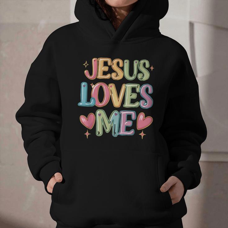 Jesus Loves Me Christian Kids Back To School Graphic Youth Hoodie Jesus Loves Me Christian Kids Back To School Graphic Youth Hoodie