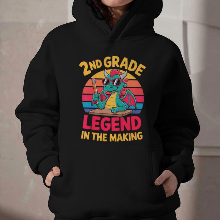 Kids 2nd Grade Dragon Boys Girls Back To School Graphic Youth Hoodie Kids 2nd Grade Dragon Boys Girls Back To School Graphic Youth Hoodie