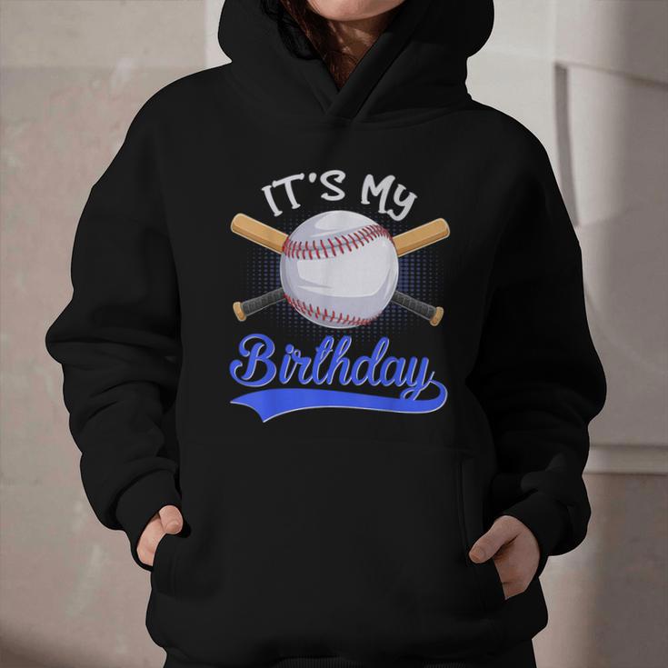 Kids 8th Baseball Birthday Party Boys Sport Fan 8 Years Old Graphic Youth Hoodie