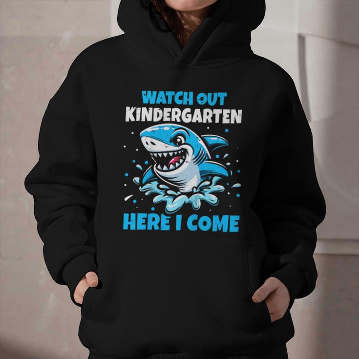 Kids Back To School Watch Out Kindergarten Here I Come Shark Boys Graphic Youth Hoodie Kids Back To School Watch Out Kindergarten Here I Come Shark Boys Graphic Youth Hoodie