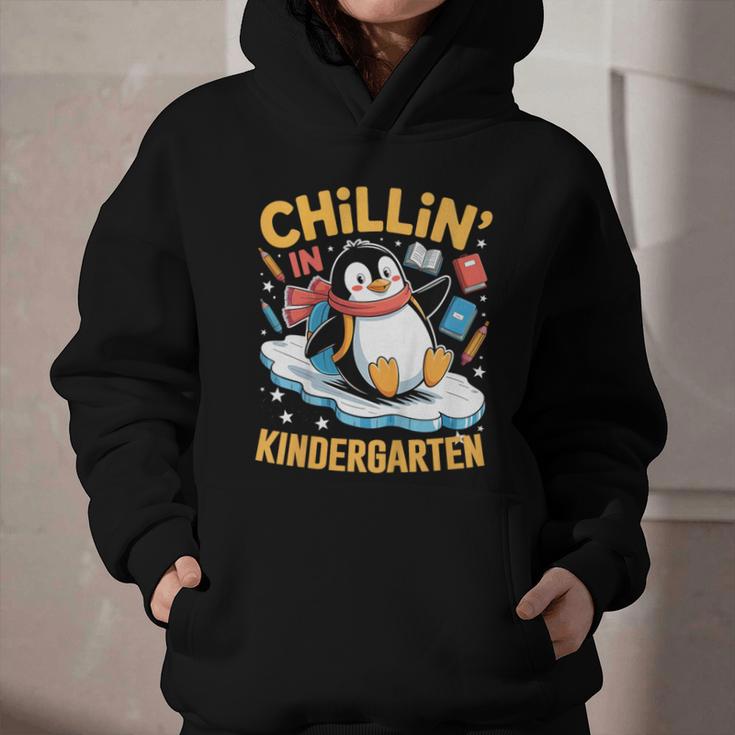 Kids Chillin In Kindergarten Penguin Student Back To School Boys Graphic Youth Hoodie Kids Chillin In Kindergarten Penguin Student Back To School Boys Graphic Youth Hoodie