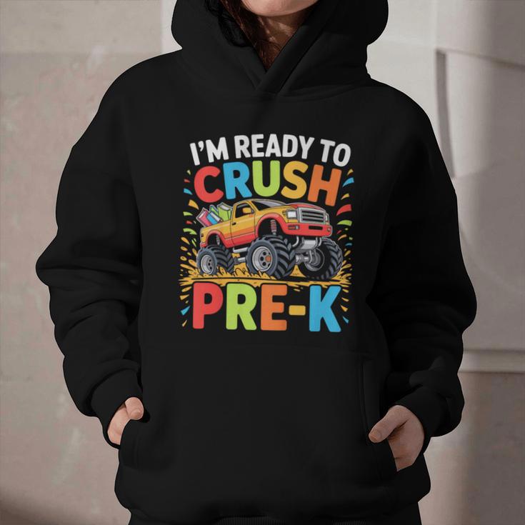 Kids I'm Ready To Crush Pre-K Shirt Back To School PreK Boy Graphic Youth Hoodie Kids I'm Ready To Crush Pre-K Shirt Back To School PreK Boy Graphic Youth Hoodie