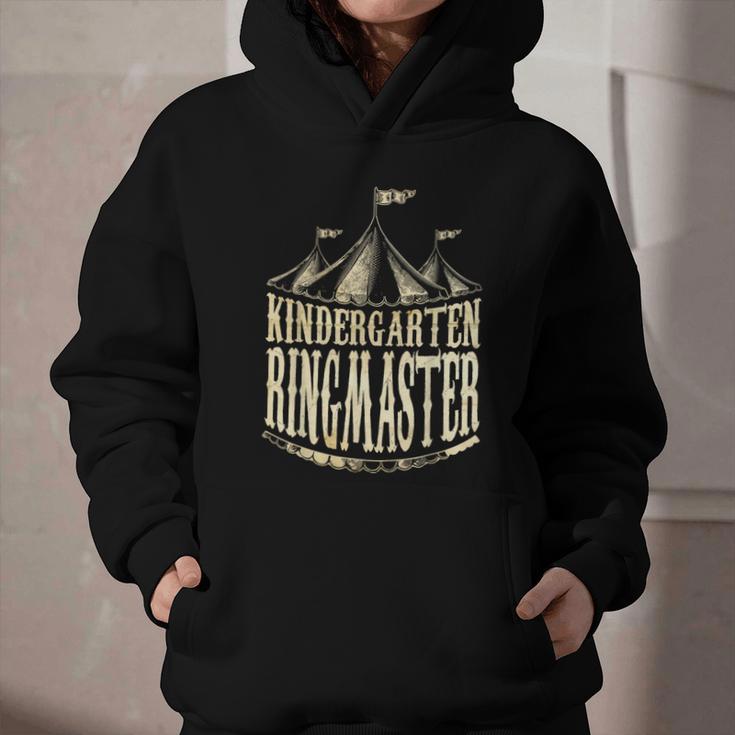 Kindergarten Ringmaster Carnival Back To School Circus Staff Graphic Youth Hoodie Kindergarten Ringmaster Carnival Back To School Circus Staff Graphic Youth Hoodie