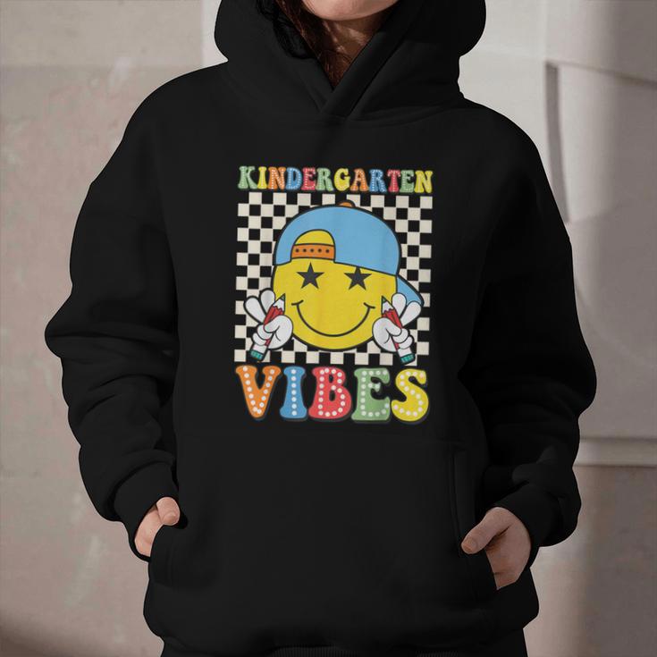 Kindergarten Vibes Kid Back To School Class Kindergarten Boy Graphic Youth Hoodie Kindergarten Vibes Kid Back To School Class Kindergarten Boy Graphic Youth Hoodie