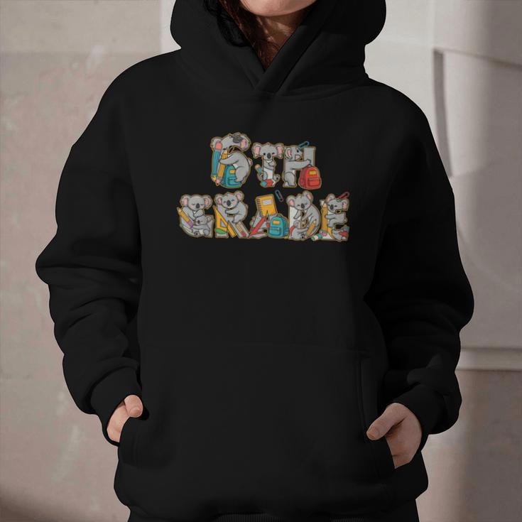 Koala Sixth Grade Back To School Kids Boys Girls Graphic Youth Hoodie Koala Sixth Grade Back To School Kids Boys Girls Graphic Youth Hoodie
