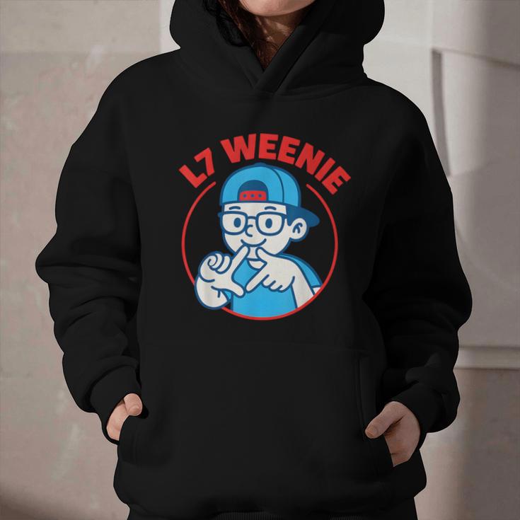 L7 Weenie Baseball Softball Graphic Youth Hoodie L7 Weenie Baseball Softball Graphic Youth Hoodie