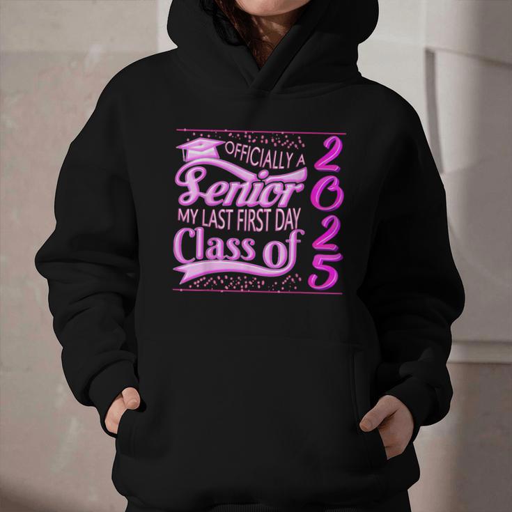 My Last First Day Senior Back To School 2025 Class Of 2025 Graphic Youth Hoodie My Last First Day Senior Back To School 2025 Class Of 2025 Graphic Youth Hoodie