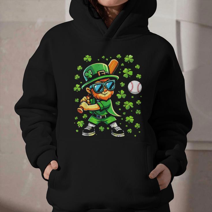 Leprechaun Playing Baseball Happy St Patricks Day Men Boys Graphic Youth Hoodie Leprechaun Playing Baseball Happy St Patricks Day Men Boys Graphic Youth Hoodie