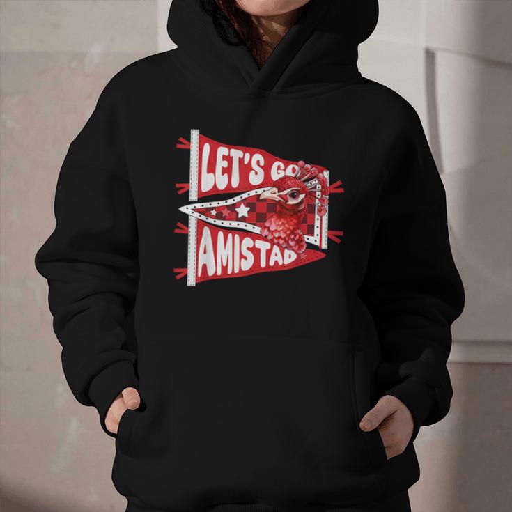 Let's Go Amistad Friendship Back To School Spirit Graphic Youth Hoodie Let's Go Amistad Friendship Back To School Spirit Graphic Youth Hoodie