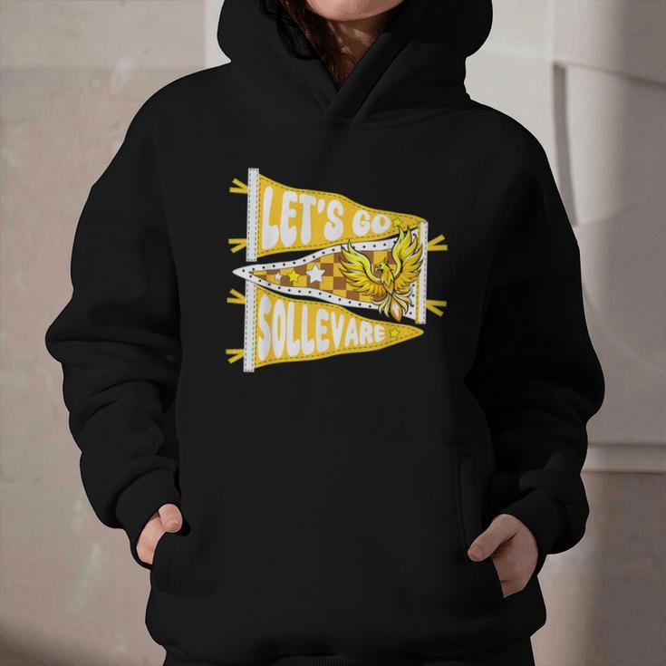 Let's Go Sollevare Uplift Back To School Spirit Graphic Youth Hoodie
