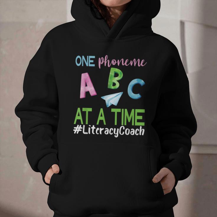 Literacy Coach Phoneme ABC Appreciation Back To School Graphic Youth Hoodie Literacy Coach Phoneme ABC Appreciation Back To School Graphic Youth Hoodie