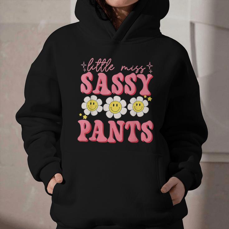 Little Miss Sassy Pants Back To School Girls Graphic Youth Hoodie Little Miss Sassy Pants Back To School Girls Graphic Youth Hoodie