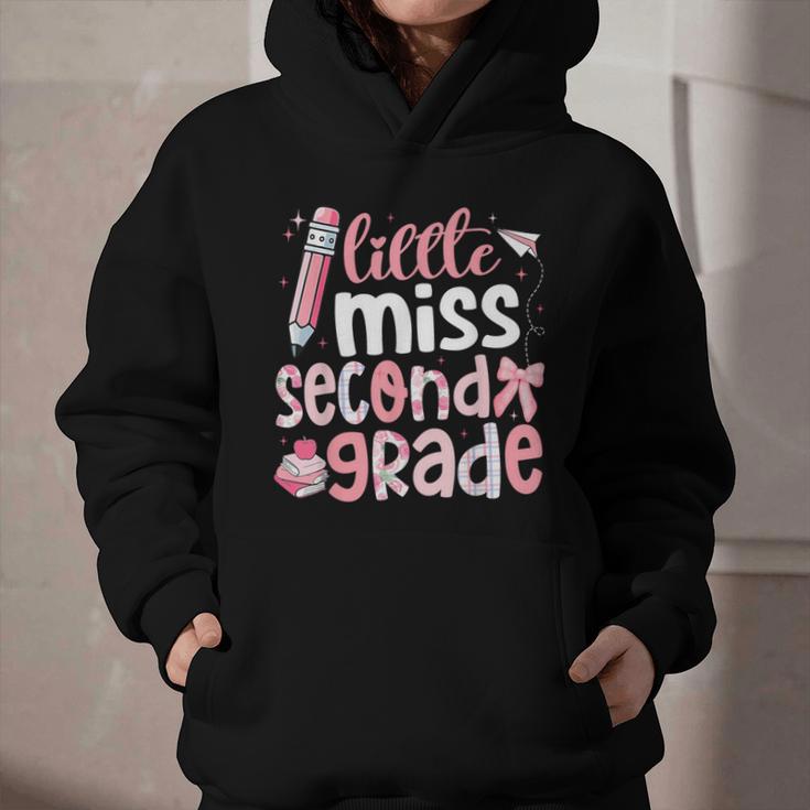Little Miss Second Grade Back To School 2nd Grader Student Graphic Youth Hoodie Little Miss Second Grade Back To School 2nd Grader Student Graphic Youth Hoodie