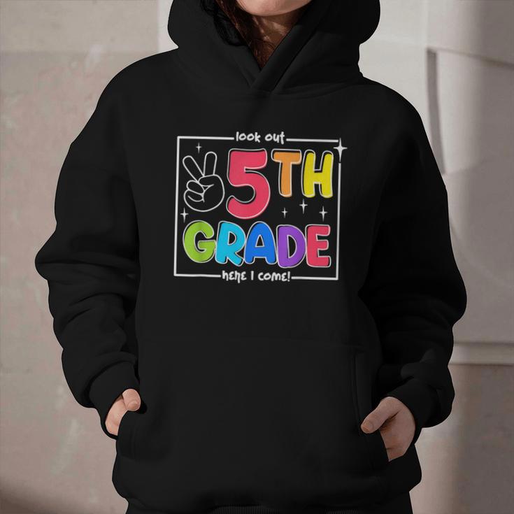 Look Out 5th Grade Here I Come Fifth Grade Back To School Graphic Youth Hoodie Look Out 5th Grade Here I Come Fifth Grade Back To School Graphic Youth Hoodie