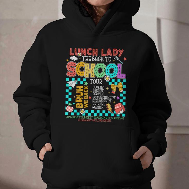 Lunch Lady Back To School Tour Cooking Worker Cafeteria Crew Graphic Youth Hoodie