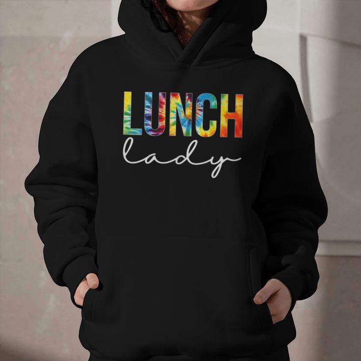 Lunch Lady For Work Tie Dye Back To School Appreciation Day Graphic Youth Hoodie Lunch Lady For Work Tie Dye Back To School Appreciation Day Graphic Youth Hoodie