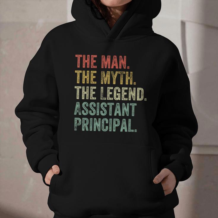 Man Myth The Legend Assistant Principal Dad Back To School Graphic Youth Hoodie Man Myth The Legend Assistant Principal Dad Back To School Graphic Youth Hoodie