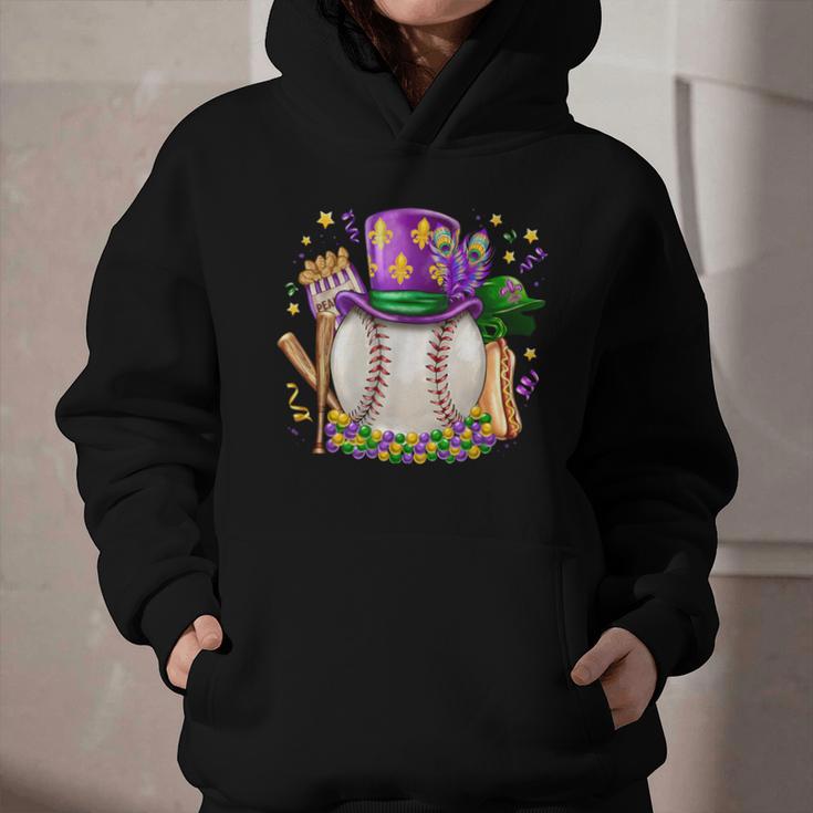 Mardi Gras Baseball Jester Hat Fleur De Lis Boys Girls Kids Graphic Youth Hoodie Mardi Gras Baseball Jester Hat Fleur De Lis Boys Girls Kids Graphic Youth Hoodie