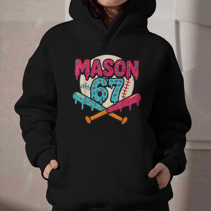 Mason 67 Ice Cream Drip Baseball Meme Graphics Graphic Youth Hoodie Mason 67 Ice Cream Drip Baseball Meme Graphics Graphic Youth Hoodie
