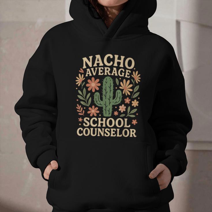 Nacho Average School Counselor Cactus Back To School Graphic Youth Hoodie Nacho Average School Counselor Cactus Back To School Graphic Youth Hoodie