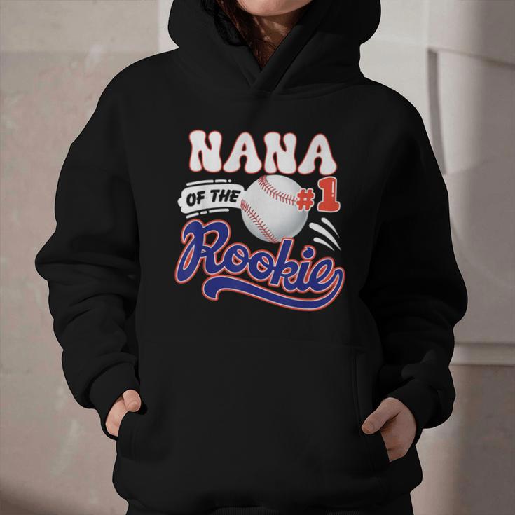 Nana Rookie Of Year 1st Birthday Baseball Theme Matching Graphic Youth Hoodie Nana Rookie Of Year 1st Birthday Baseball Theme Matching Graphic Youth Hoodie