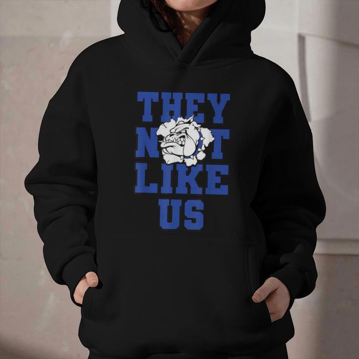 Not Like Bulldog Back To School Spirit B Graphic Youth Hoodie Not Like Bulldog Back To School Spirit B Graphic Youth Hoodie