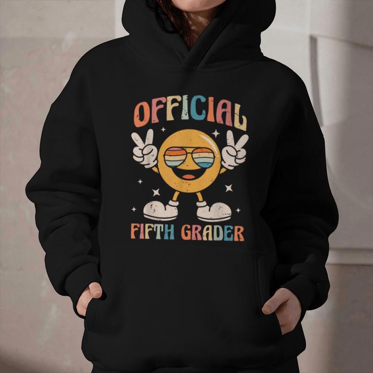 Official Fifth Grader 5th Grade Retro Back To School Kids Graphic Youth Hoodie Official Fifth Grader 5th Grade Retro Back To School Kids Graphic Youth Hoodie