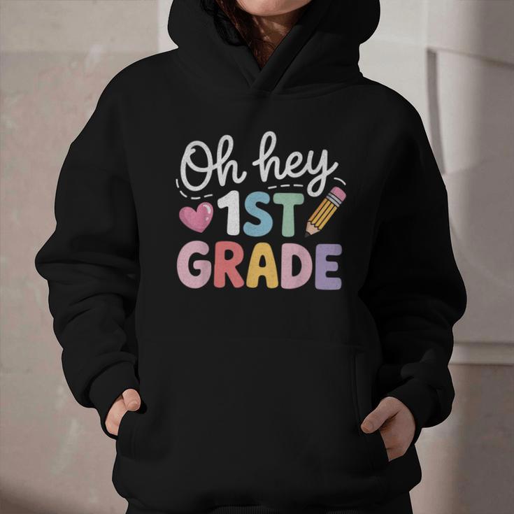 Oh Hey 1st Grade Back To School Cute Pencil Graphic Graphic Youth Hoodie Oh Hey 1st Grade Back To School Cute Pencil Graphic Graphic Youth Hoodie
