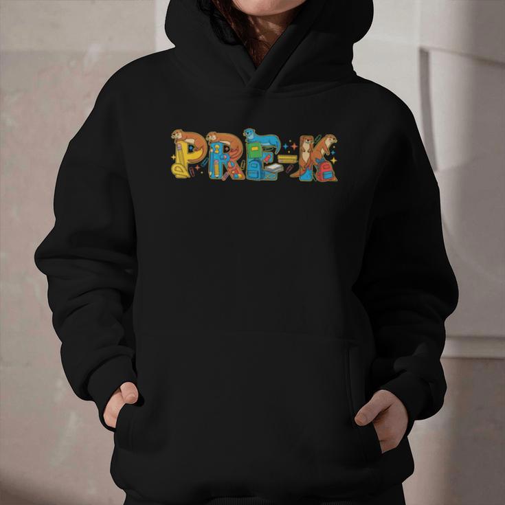 Otter Pre K Back To School Kids Boys Girls Graphic Youth Hoodie Otter Pre K Back To School Kids Boys Girls Graphic Youth Hoodie