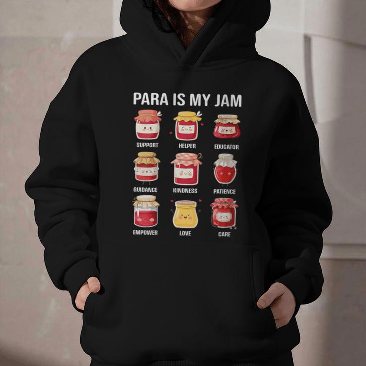 Parateaching Para Is My Jam Back To School For Paraeducator Graphic Youth Hoodie Parateaching Para Is My Jam Back To School For Paraeducator Graphic Youth Hoodie